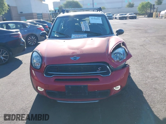 2016 MINI Countryman S with VIN WMWZC5C50GWU02754, listed as a IAAI auction lot 42702055 with 105,284 mi miles and . Bid and sale history available at DreamBid. Image 12.