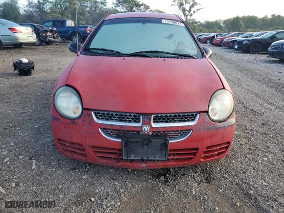 2003 Dodge Neon SE with VIN 1B3ES26C93D157666, listed as a Copart auction lot 73138074 with 119,221 mi miles and Salvage Title. Bid and sale history available at carsss.com. Image 5.