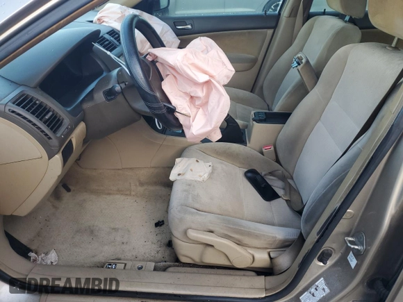 2003 Honda Accord LX with VIN 1HGCM563X3A108447, listed as a Copart auction lot 60288235 with 142,381 mi miles and Salvage title. Bid and sale history available at DreamBid. Image 7.