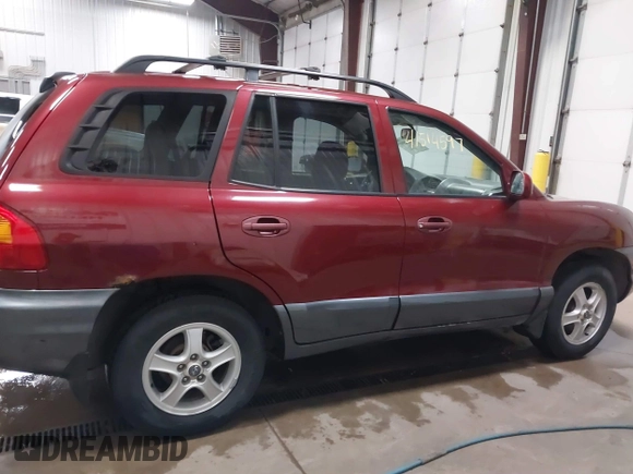 2003 Hyundai Santa Fe GLS with VIN KM8SC73D63U368408, listed as a IAAI auction lot 41514597 with 137,895 mi miles. Bid and sale history available at carsss.com. Image 14.