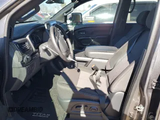 2023 Nissan Titan SV with VIN 1N6AA1ED8PN106127, listed as a Copart auction lot 82214774 with 39,089 mi miles and Salvage title. Bid and sale history available at DreamBid. Image 7.