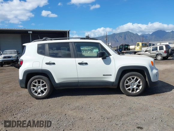 2020 Jeep Renegade Sport with VIN ZACNJAAB7LPL12899, listed as a IAAI auction lot 41227832 with 46,698 mi miles and . Bid and sale history available at carsss.com. Image 13.