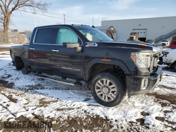 2020 GMC Sierra 2500HD Denali z VIN 1GT49REY9LF223116, wystawiony jako Copart lot #48405995 z przebiegiem Nie podano mil oraz Nie do naprawy • Non repairable. Historia ofert i sprzedaży dostępna na DreamBid. Obrazek 4.