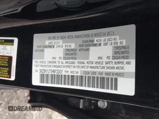 2017 Mazda 3 Sport with VIN 3MZBN1U73HM122431, listed as a IAAI auction lot 42046661 with 105,778 mi miles and . Bid and sale history available at DreamBid. Image 9.