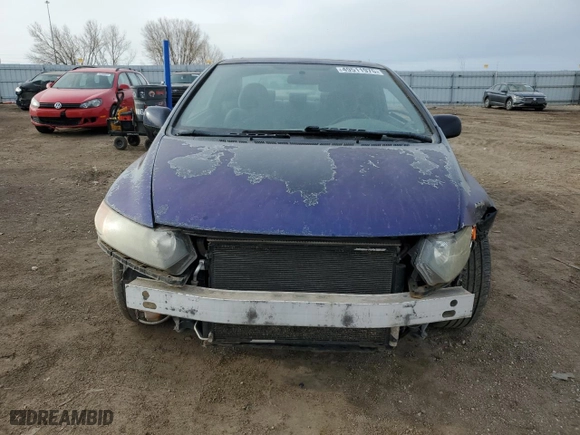 2007 Honda Civic Cpe EX with VIN 2HGFG12877H511081, listed as a Copart auction lot 49511975 with 190,903 mi miles and Salvage Title. Bid and sale history available at carsss.com. Image 5.