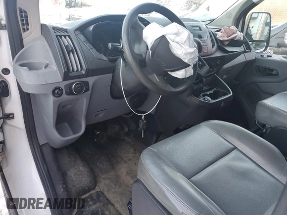 2017 Ford Transit with VIN 1FTBW2XM2HKB21558, listed as a Copart auction lot 43265885 with Not Provided miles and Salvage Title. Bid and sale history available at DreamBid. Image 8.