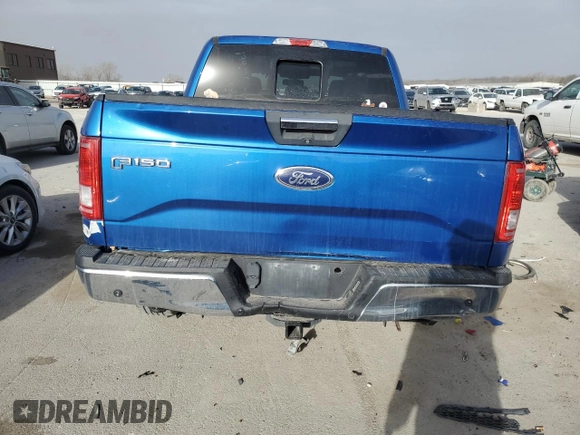 2015 Ford F-150 XLT with VIN 1FTEW1EG9FFA55293, listed as a Copart auction lot 49317975 with 157,910 mi miles and Salvage Title. Bid and sale history available at carsss.com. Image 6.