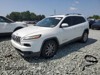2016 Jeep Cherokee Limited with VIN 1C4PJLDB0GW216270, listed as a Copart auction lot 59778075 with 101,062 mi miles and Salvage title. Bid and sale history available at DreamBid. Image 1.