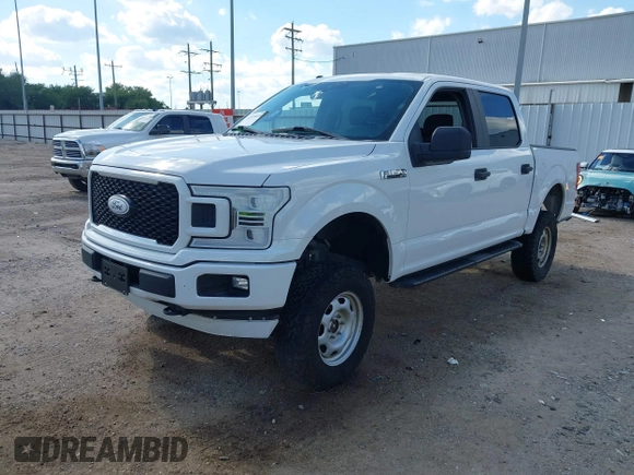 2019 Ford F-150 XL with VIN 1FTEW1EP7KFB10186, listed as a IAAI auction lot 42230640 with 105,234 mi miles and . Bid and sale history available at DreamBid. Image 18.
