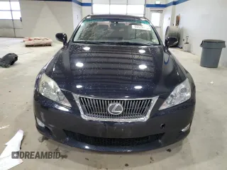 2010 Lexus IS 250 with VIN JTHCF5C21A5042931, listed as a Copart auction lot 44438415 with 163,076 mi miles and Salvage Title. Bid and sale history available at carsss.com. Image 5.