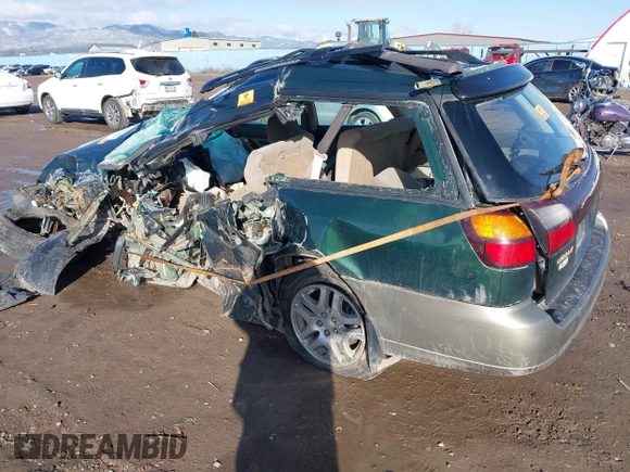 2003 Subaru Legacy Outback with VIN 4S3BH665237639595, listed as a IAAI auction lot 41953880 with Not provided miles and . Bid and sale history available at DreamBid. Image 3.
