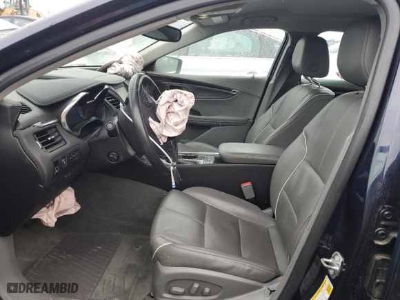 2017 Chevrolet Impala Premier with VIN 2G1145S3XH9155470, listed as a Copart auction lot 46707855 with NaN miles and Salvage Title. Bid and sale history available at carsss.com. Image 7.