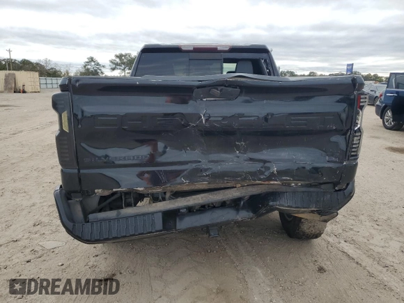 2020 Chevrolet Silverado 1500 LTZ with VIN 1GCUYGED7LZ107657, listed as a Copart auction lot 83054464 with 124,455 mi miles and Salvage Title. Bid and sale history available at DreamBid. Image 6.