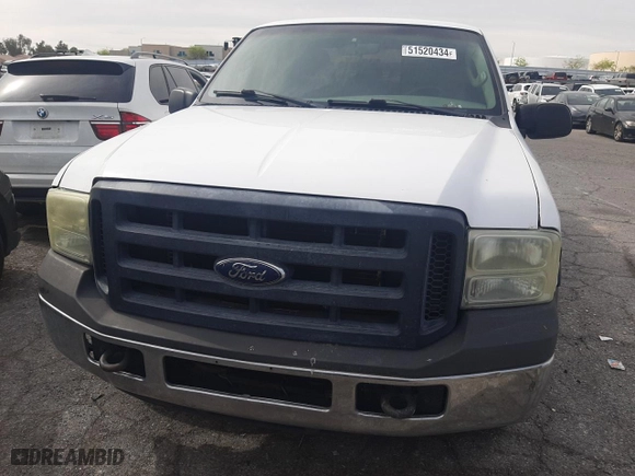 2003 Ford Super Duty F-250 XL with VIN 1FTNX20L43ED63710, listed as a Copart auction lot 51520434 with 210,072 mi miles and Salvage Title. Bid and sale history available at carsss.com. Image 5.