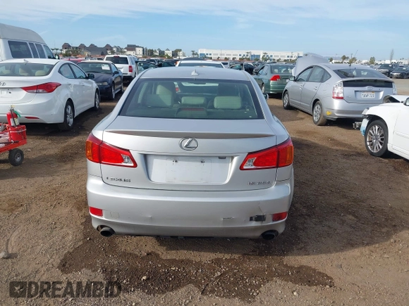 2009 Lexus IS 250 with VIN JTHBK262495105372, listed as a IAAI auction lot 41734031 with 244,111 mi miles. Bid and sale history available at carsss.com. Image 16.