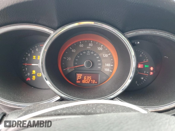 2012 Kia Sorento SX with VIN 5XYKWDA28CG237882, listed as a Copart auction lot 50886055 with 180,273 mi miles and Salvage Title. Bid and sale history available at carsss.com. Image 9.