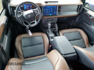 2024 Ford Bronco Outer Banks with VIN 1FMEE8BPXRLA42019, listed as a Copart auction lot 48231505 with 11,333 mi miles and Salvage Title. Bid and sale history available at DreamBid. Image 8.