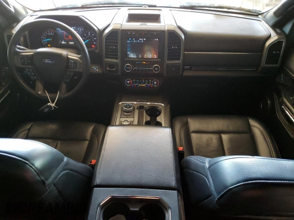 2019 Ford Expedition Max XLT with VIN 1FMJK1JT0KEA29870, listed as a Copart auction lot 57326365 with 92,604 mi miles and Salvage title. Bid and sale history available at DreamBid. Image 8.