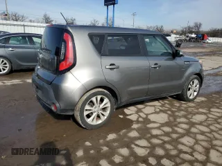 2014 Kia Soul + with VIN KNDJP3A50E7073590, listed as a Copart auction lot 46593815 with 116,686 mi miles and Salvage Title. Bid and sale history available at DreamBid. Image 3.