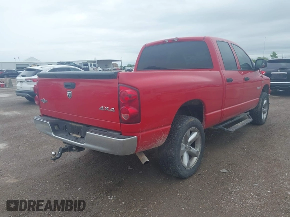 2008 Dodge 1500 SLT with VIN 1D7HU18268S601342, listed as a IAAI auction lot 41930805 with 103,741 mi miles and . Bid and sale history available at DreamBid. Image 4.