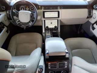2019 Land Rover Range Rover HSE with VIN SALGS2SV7KA543459, listed as a Copart auction lot 50361955 with 54,538 mi miles and Salvage Title. Bid and sale history available at DreamBid. Image 8.