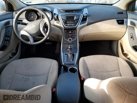 2016 Hyundai Elantra SE with VIN 5NPDH4AE6GH670323, listed as a Copart auction lot 88052915 with 47,876 mi miles and Non Repairable. Bid and sale history available at DreamBid. Image 8.