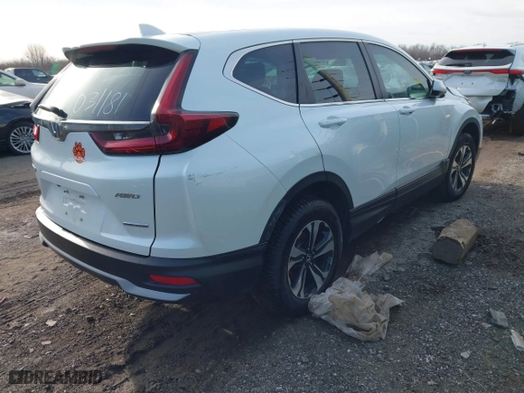 2021 Honda CR-V Special Edition with VIN 7FARW2H79ME031181, listed as a IAAI auction lot 41384689 with 80,546 mi miles. Bid and sale history available at carsss.com. Image 4.