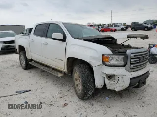 2015 GMC Canyon 2WD SLE with VIN 1GTG5BE31F1227070, listed as a Copart auction lot 51337865 with 49,394 mi miles and Salvage Title. Bid and sale history available at DreamBid. Image 4.