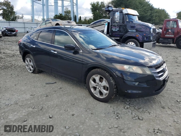 2012 Honda Crosstour EX-L with VIN 5J6TF2H54CL004329, listed as a Copart auction lot 72862224 with 166,847 mi miles and Salvage Title. Bid and sale history available at carsss.com. Image 4.