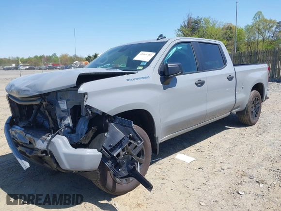 2024 Chevrolet Silverado 1500 Custom with VIN 3GCPDBEK4RG345212, listed as a IAAI auction lot 42069482 with 3,044 mi miles and . Bid and sale history available at DreamBid. Image 17.