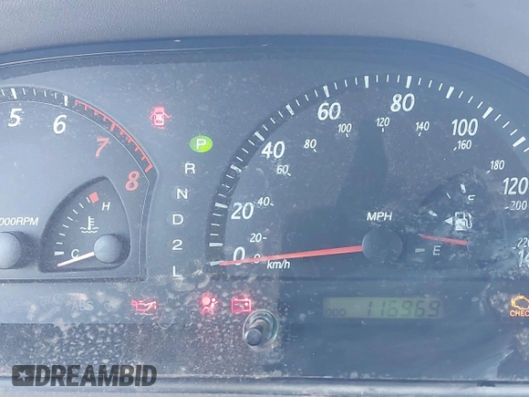 2003 Toyota Camry LE with VIN 4T1BE32KX3U682520, listed as a IAAI auction lot 42056194 with 116,969 mi miles and . Bid and sale history available at DreamBid. Image 7.