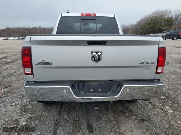 2017 Ram 1500 Big Horn with VIN 1C6RR7LG5HS727351, listed as a Copart auction lot 46856745 with 135,261 mi miles and Salvage Title. Bid and sale history available at carsss.com. Image 6.