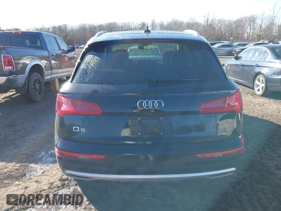 2019 Audi Q5 Premium with VIN WA1ANAFY7K2043454, listed as a IAAI auction lot 41620464 with 57,516 mi miles. Bid and sale history available at carsss.com. Image 16.