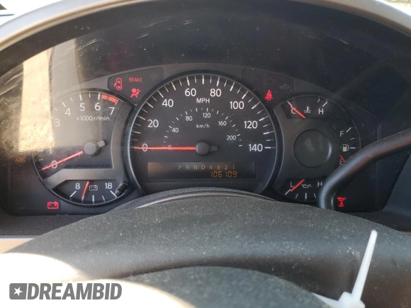 2005 Nissan Titan XE with VIN 1N6BA06A85N579025, listed as a Copart auction lot 49248935 with 106,109 mi miles and Salvage Title. Bid and sale history available at carsss.com. Image 9.