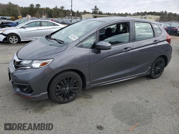 2018 Honda Fit Sport with VIN 3HGGK5H67JM718790, listed as a Copart auction lot 48831655 with 33,891 mi miles and Salvage Title. Bid and sale history available at carsss.com. Image 1.