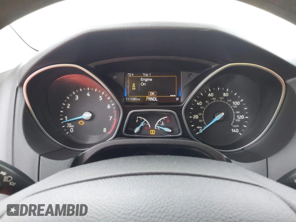 2016 Ford Focus SE with VIN 1FADP3F29GL245580, listed as a IAAI auction lot 41924810 with 111,090 mi miles and . Bid and sale history available at DreamBid. Image 7.