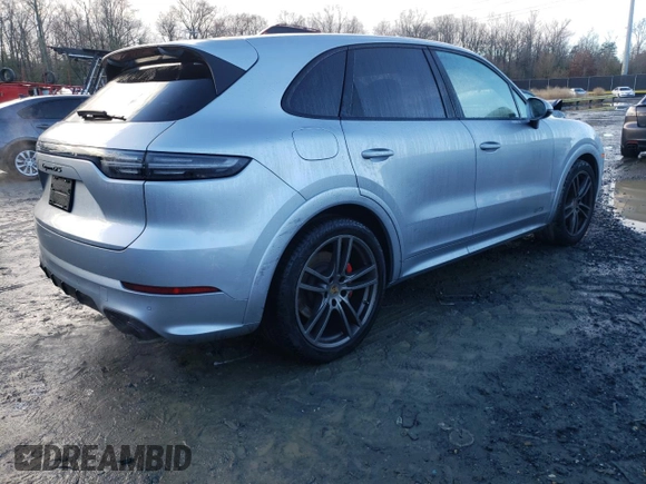 2021 Porsche Cayenne GTS with VIN WP1AG2AYXMDA35044, listed as a Copart auction lot 39751764 with 32,145 mi miles and Salvage title. Bid and sale history available at DreamBid. Image 3.
