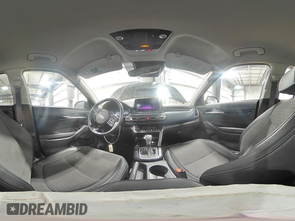 2023 Kia Seltos Nightfall with VIN KNDEUCA26P7405194, listed as a Copart auction lot 48756045 with 26,885 mi miles and Salvage Title. Bid and sale history available at DreamBid. Image 15.