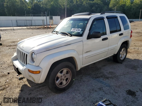 2004 Jeep Liberty Limited with VIN 1J4GK58K34W143131, listed as a Copart auction lot 69814254 with Not provided miles and Salvage title. Bid and sale history available at DreamBid. Image 1.