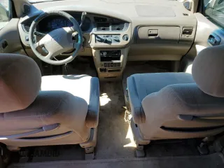 2003 Toyota Sienna LE with VIN 4T3ZF13C43U547824, listed as a Copart auction lot 76254094 with 255,766 mi miles and Salvage Title. Bid and sale history available at carsss.com. Image 8.