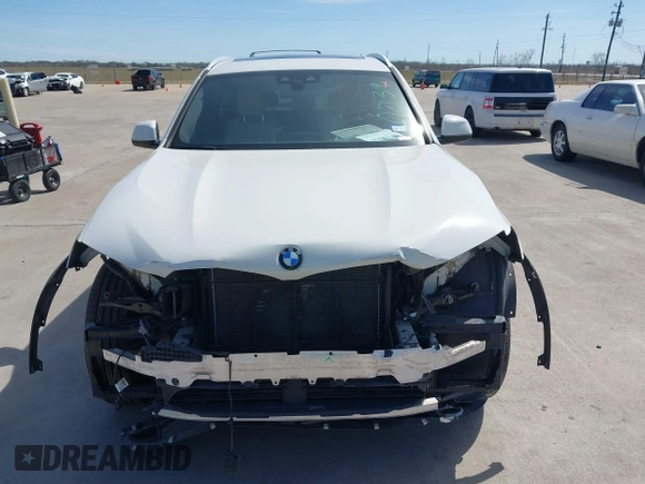 2020 BMW X3 sDrive30i with VIN 5UXTY3C00LLU71540, listed as a IAAI auction lot 41718918 with 91,501 mi miles. Bid and sale history available at carsss.com. Image 12.