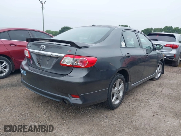 2011 Toyota Corolla L with VIN 2T1BU4EE6BC694212, listed as a IAAI auction lot 42130957 with 152,365 mi miles. Bid and sale history available at carsss.com. Image 4.