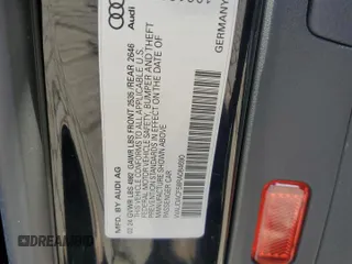 2024 Audi A5 Sportback S line Premium z VIN WAUDACF58RA084690, wystawiony jako Copart lot #60849475 z przebiegiem Nie podano mil oraz Szkoda całkowita • Salvage title. Historia ofert i sprzedaży dostępna na DreamBid. Obrazek 12.