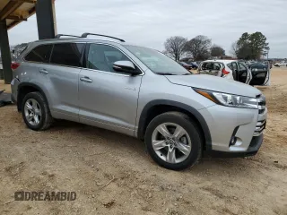 2019 Toyota Highlander Hybrid Limited with VIN 5TDDGRFHXKS075626, listed as a Copart auction lot 46043425 with 47,137 mi miles and Clean title. Bid and sale history available at DreamBid. Image 4.