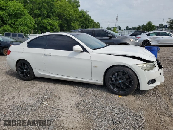 2011 BMW 3 Series 335i xDrive with VIN WBAKF9C5XBE620392, listed as a Copart auction lot 64293505 with 136,286 mi miles and Clean title. Bid and sale history available at DreamBid. Image 4.