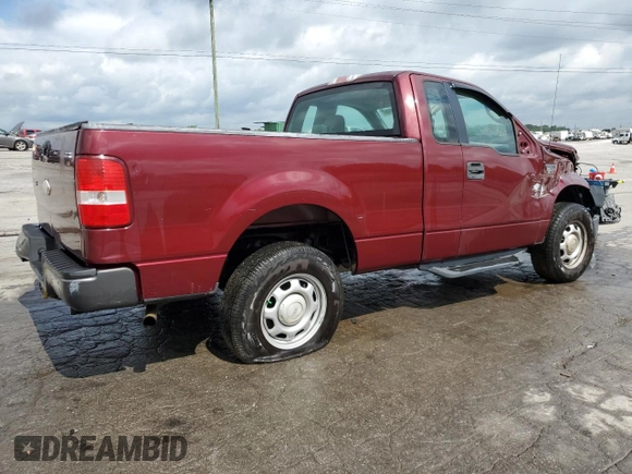 2006 Ford F-150 XL with VIN 1FTRF12276NB28418, listed as a Copart auction lot 58715645 with 161,447 mi miles and Salvage title. Bid and sale history available at DreamBid. Image 3.