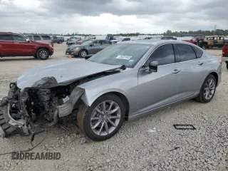 2021 Acura TLX with VIN 19UUB5F34MA015922, listed as a Copart auction lot 55321845 with 39,916 mi miles and Salvage title. Bid and sale history available at DreamBid. Image 1.