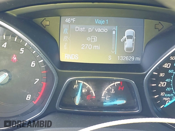2013 Ford Escape SE with VIN 1FMCU0GX9DUC33969, listed as a IAAI auction lot 41737582 with 132,629 mi miles. Bid and sale history available at carsss.com. Image 15.