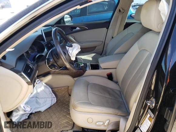 2016 Audi A6 2.0T Premium with VIN WAUFFAFC3GN098807, listed as a Copart auction lot 68615082 with 52,506 mi miles. Bid and sale history available at carsss.com. Image 7.