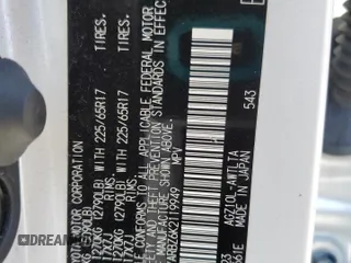 2019 Lexus NX 300 z VIN JTJYARBZ6K2119949, wystawiony jako Copart lot #57685095 z przebiegiem 96 463 mil mil oraz Szkoda całkowita • Salvage title. Historia ofert i sprzedaży dostępna na DreamBid. Obrazek 13.